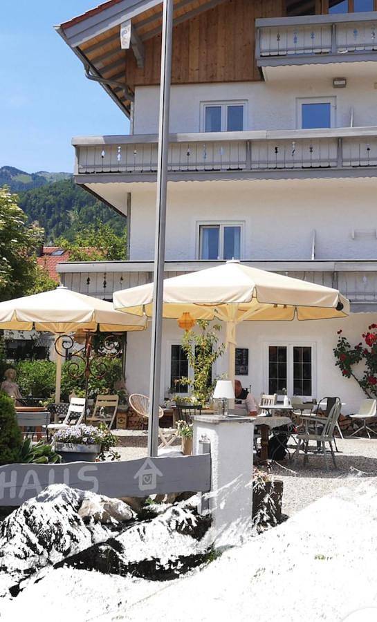 Gästehaus für 2 Personen, mit Balkon und Terrasse sowie Garten und Sauna