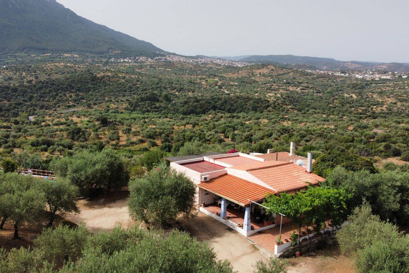 Villa L’Oleandro avec vue magnifique, piscine privée et A/C in Oliena, Barbagia