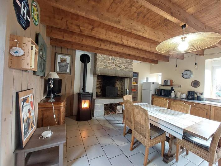 Gîte für 6 Personen, mit Terrasse und Garten in Mont-Saint-Michel-Bucht - 2