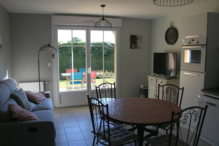 Appartement de vacances pour 4 personnes, avec terrasse et jardin