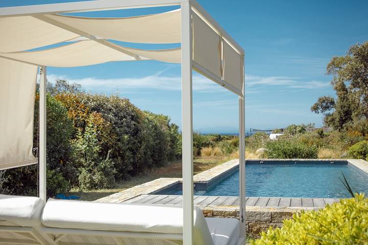 Maison de vacances pour 8 personnes, avec jardin dans Palombaggia