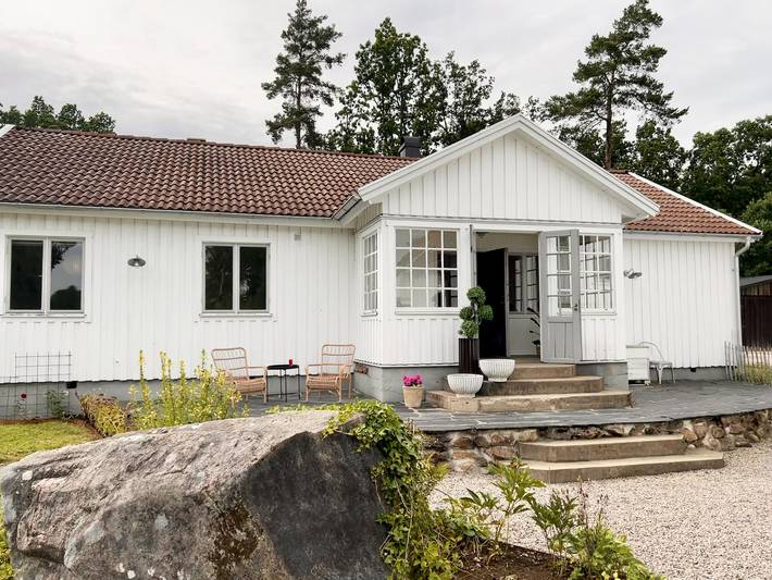 Ferienhaus für 6 Personen, mit Terrasse und Garten in Herrljunga