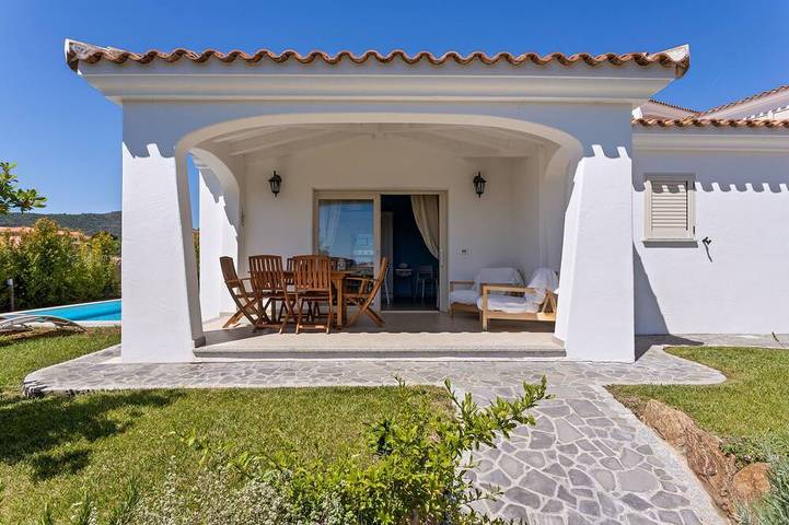 Ferienhaus für 6 Personen, mit Garten und Balkon