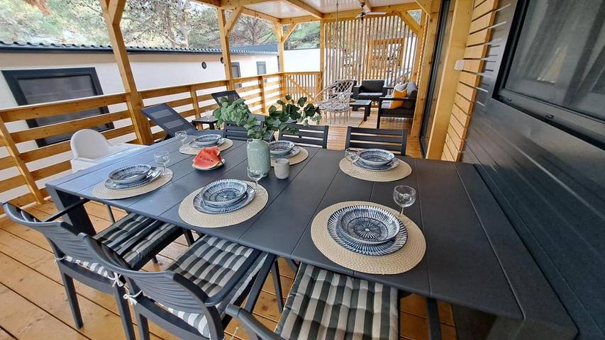 Camping für 6 Personen, mit Terrasse und Pool, kinderfreundlich in Drage (Pakoštane) - 3