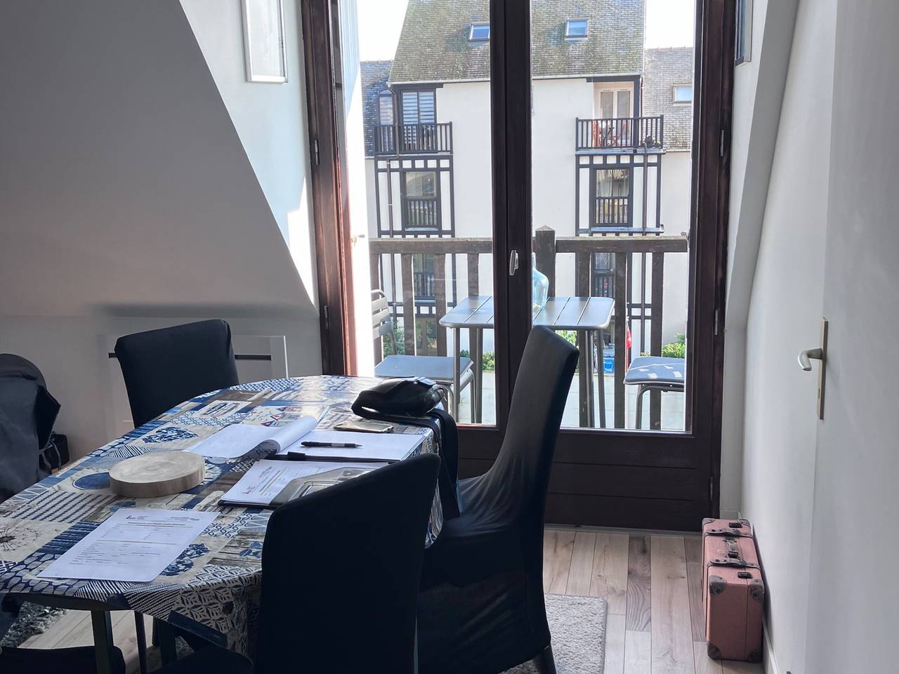Ganze Wohnung, Schöne renovierte Familienmaisonette nahe Strand mit Balkon in Villers-sur-Mer, Lisieux und Umgebung