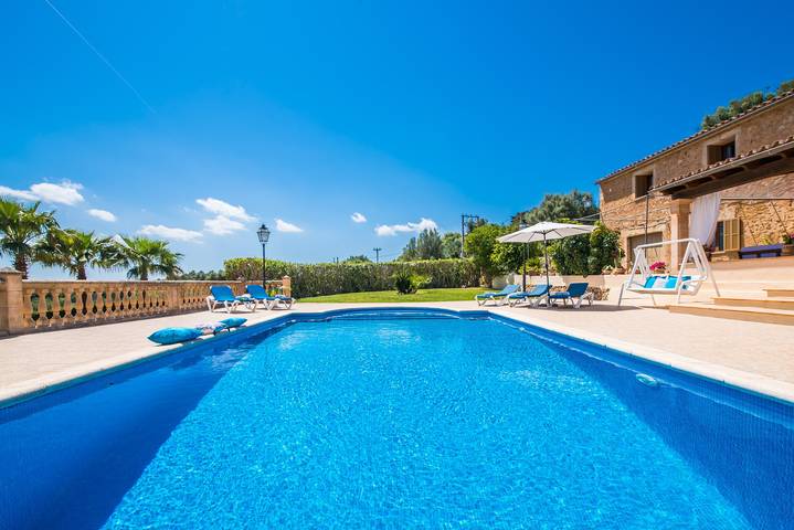 Finca für 8 Personen, mit Garten und Terrasse auf Mallorca Inselmitte - 3