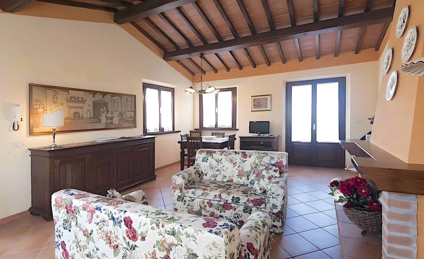 Agriturismo I Borghi – Apartment Zenzero with Pool in San Gimignano in Pancole, San Gimignano