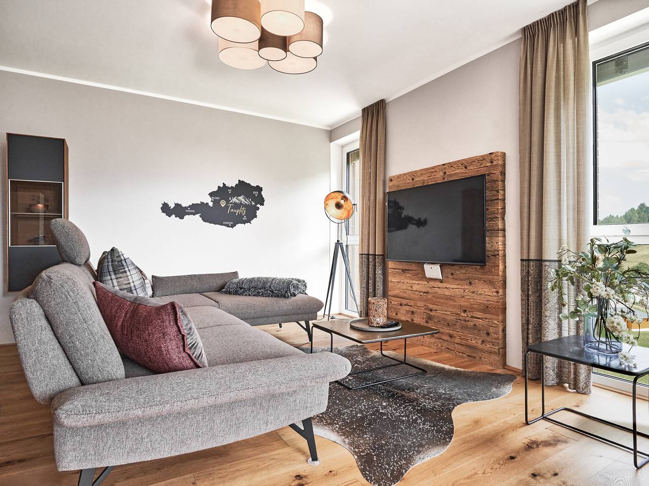 Ganze Wohnung, Ferienwohnung für 5 Personen mit Sauna in Tauplitz, Totes_Gebirge