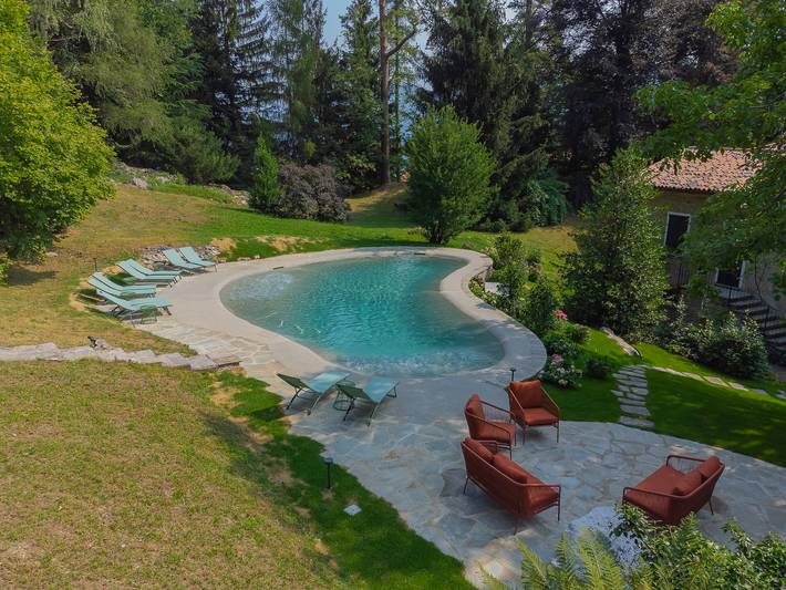 Villa pour 14 personnes, avec Balcon ainsi que Terrasse et Jardin à Bellagio