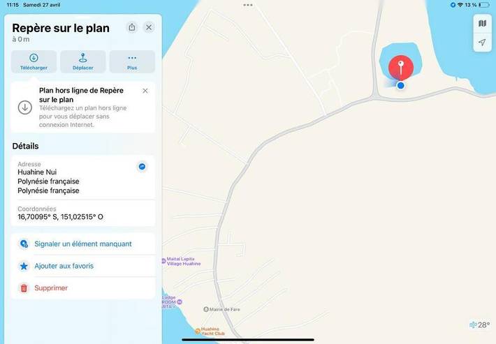 Location de vacances pour 2 personnes, avec piscine ainsi que jardin et jacuzzi dans Fare - 3