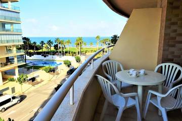 Gîte pour 6 personnes, avec piscine et balcon/terrasse à Oropesa del Mar