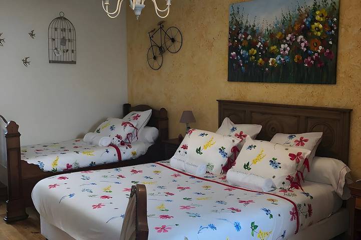 Chambre d’hôte pour 3 personnes, avec jardin à Lannion