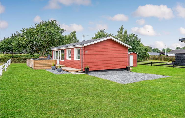 Ferienhaus für 4 Personen, mit Terrasse und Garten in Hejsager Strand