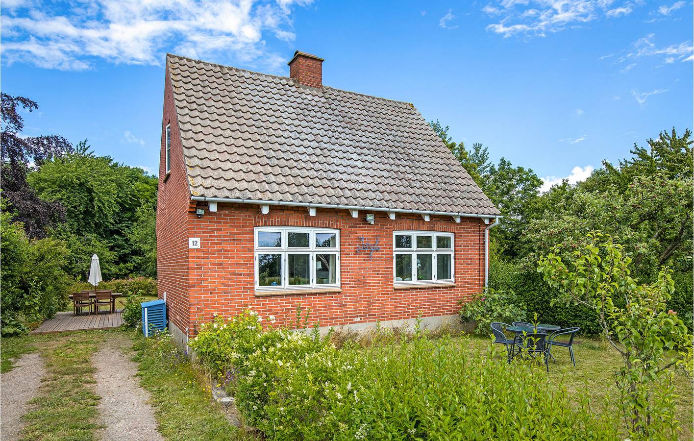 Ferienhaus für 4 Personen mit Terrasse in Rønne, Bornholm