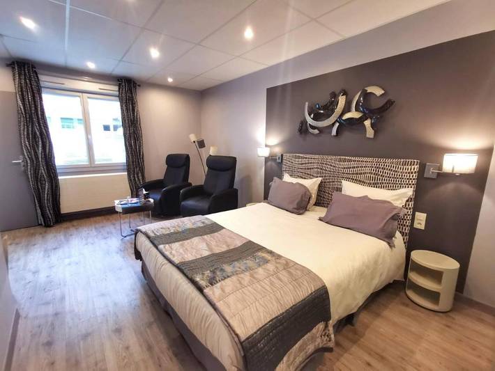 Appart’hôtel pour 2 personnes, avec Sauna