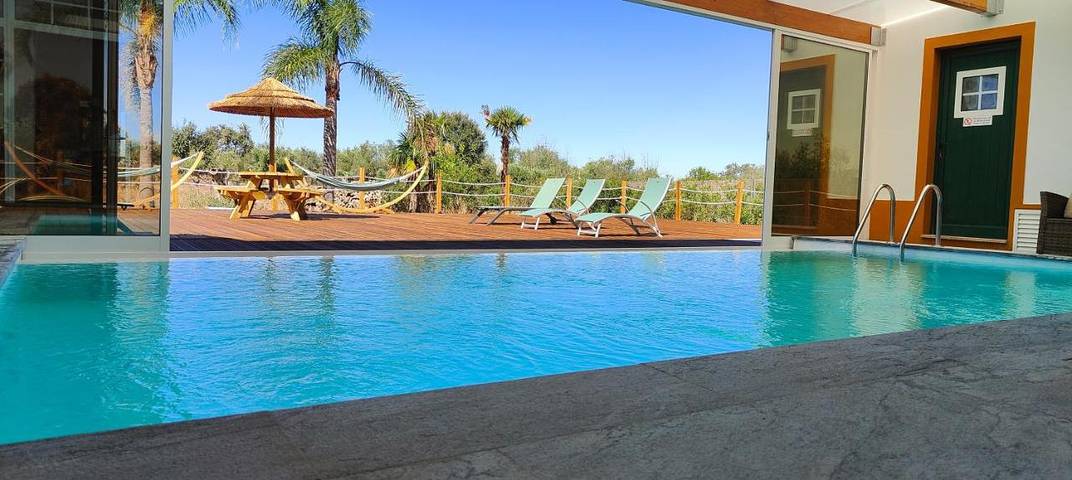 Casa de férias para 5 pessoas, com Terraço e Jardim e ainda Piscina and Vista em Município de Arraiolos