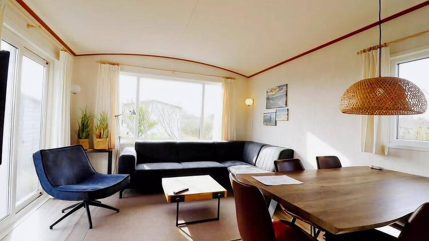 Chalet voor 6 personen, met tuin en sauna op Ameland