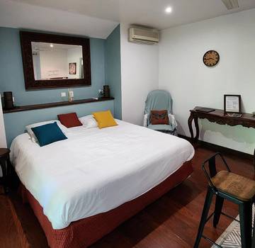 Maison de vacances pour 3 personnes, avec terrasse ainsi que vue et jardin, animaux acceptés En Nouvelle-Calédonie