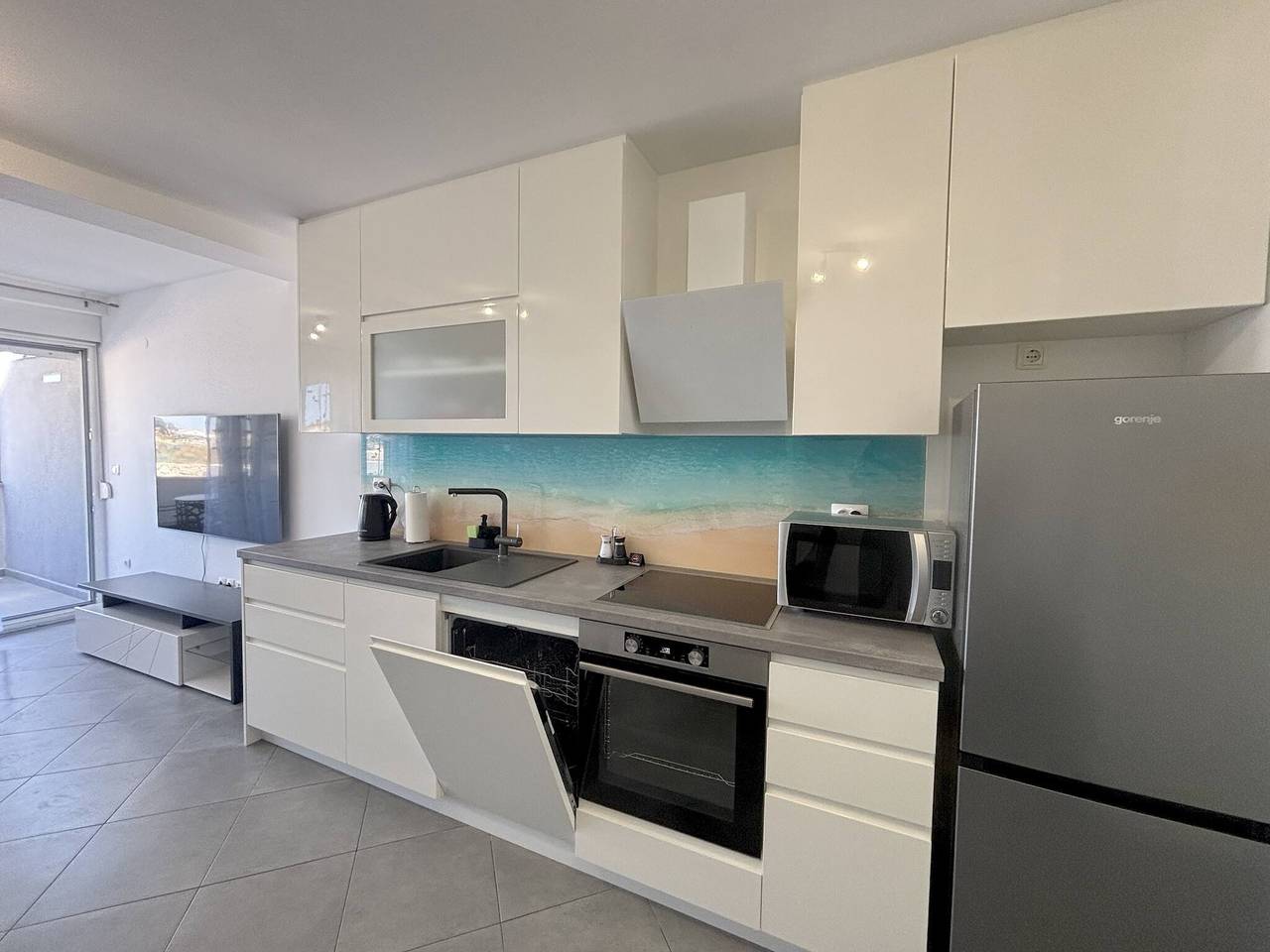 Apartamento entero, Perla Blu - Apartamento de primera calidad frente al mar in Plaža Jaz, Preko