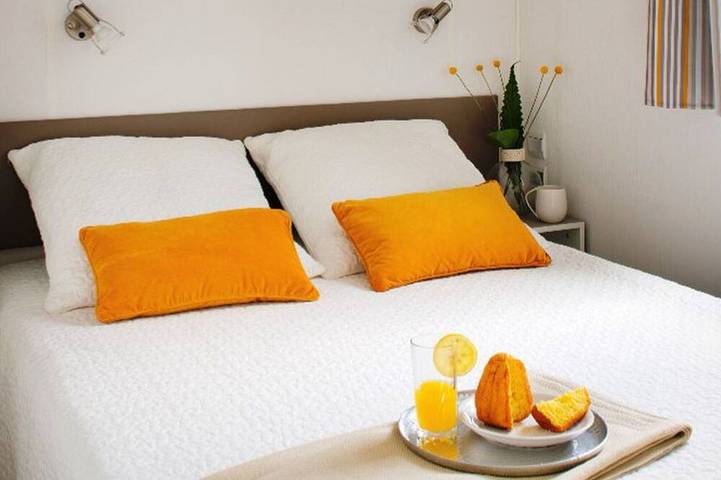 Mobil home pour 4 personnes dans Plan d'eau de Champagnac le Vieux - 2