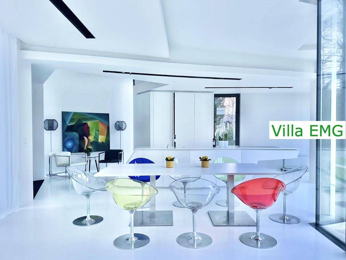 Einzigartige Luxus Design Villa Emg Warendorf nah Münster mit Garten direkt an der Ems, bis max 10 Personen in Warendorf, Kreis Warendorf