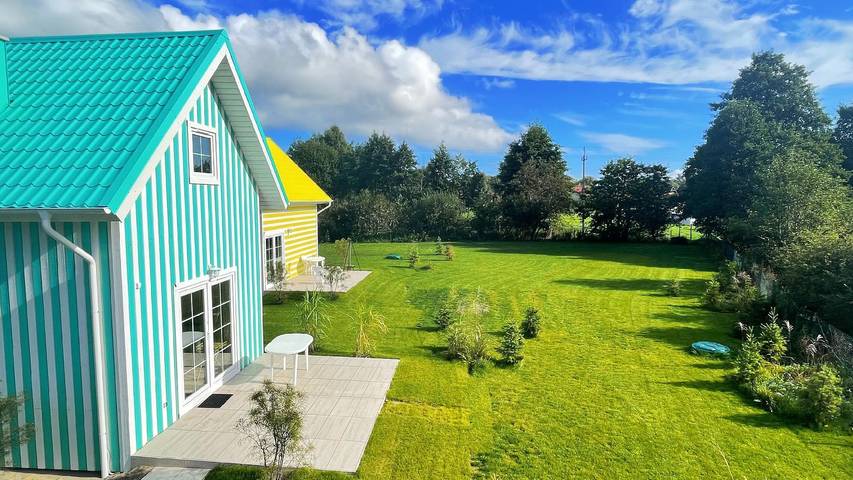 Beach house for 4 people, with garden, with pets in Poland