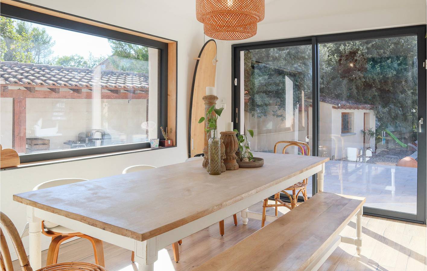 Acogedor apartamento con piscina, jardín y WiFi | a 1,5 km de Saint-Didier in Pernes-les-Fontaines, Parque natural regional del Mont Ventoux