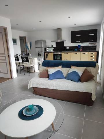 Gîte pour 4 personnes, avec jardin ainsi que terrasse et vue, animaux acceptés à Olmeta-di-Tuda