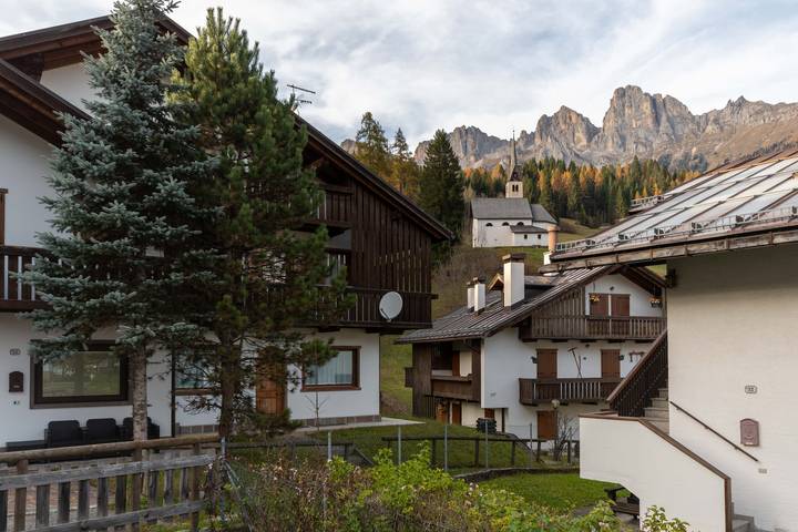 Appartamento per 6 persone, con Balcone in Passo San Pellegrino