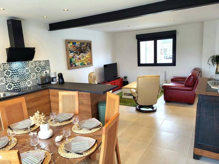 Ferienhaus für 6 Personen, mit Garten, kinderfreundlich