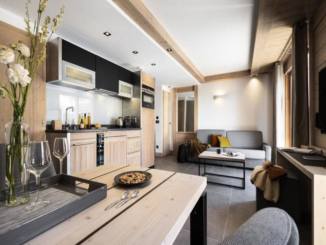 Ganze Wohnung, Wohnung in Valmorel nahe Skiliften in Valmorel, Les Avanchers-Valmorel