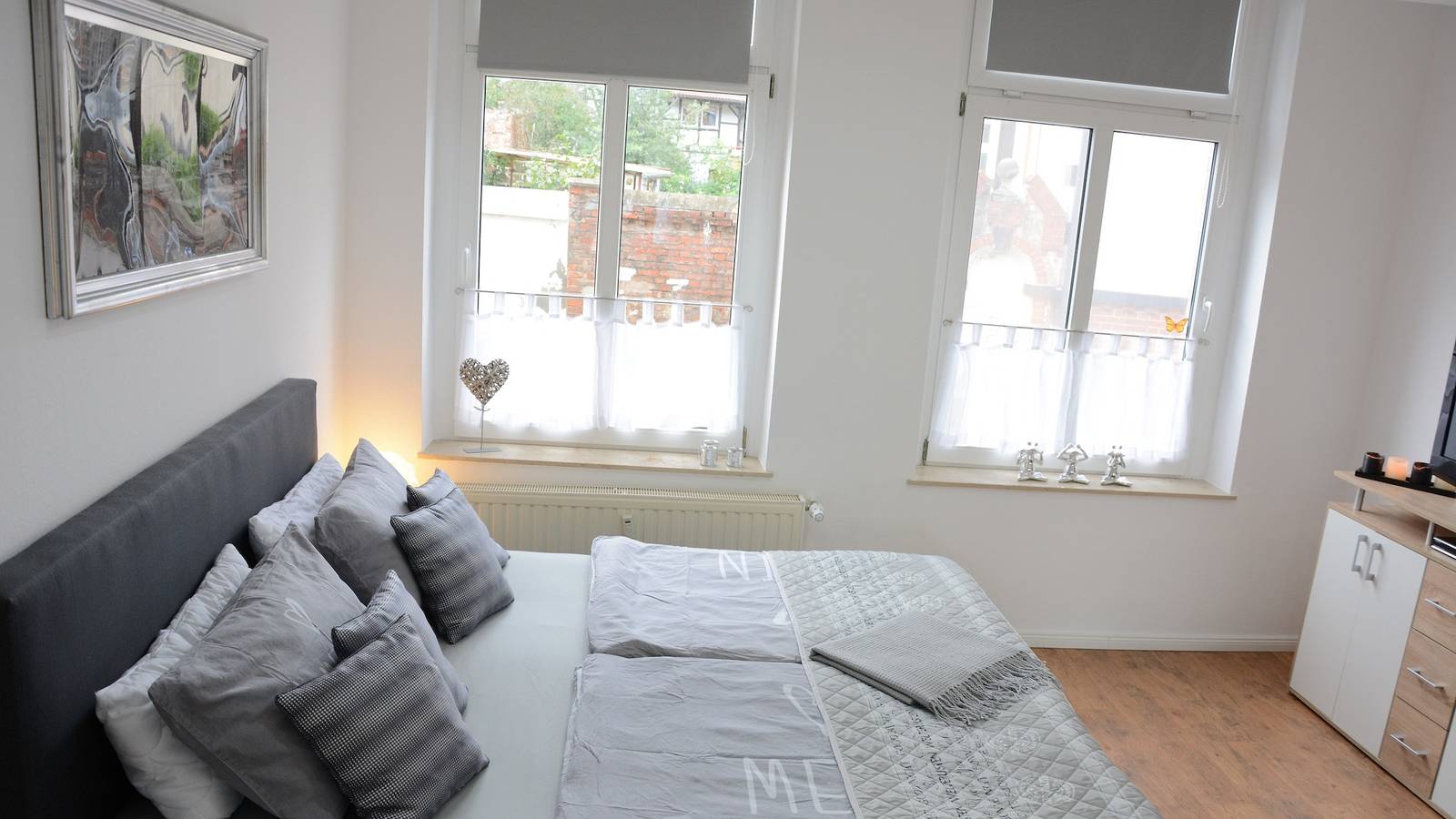 Ganze Ferienwohnung, Charmantes tierfreundliches Gästeappartement in Harsleben, Magdeburger Börde