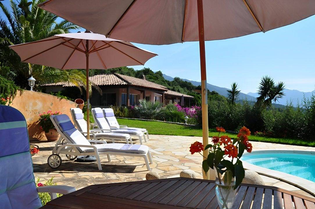 Villa Vetricella chambres d'hôte vue mer - Chambre Cédrat in Olmeto, Arrondissement de Sartène