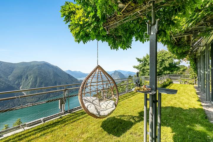 Villa für 5 Personen, mit Balkon und Seeblick sowie Pool, kinderfreundlich am Luganersee - 3