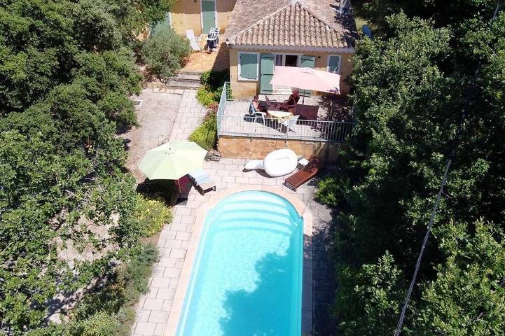 Villa voor 4 personen, met tuin, met huisdier in Bédoin