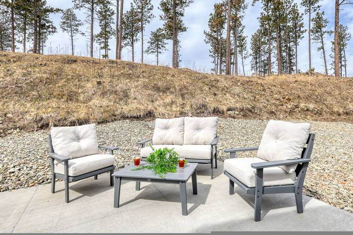 Apartament wakacyjny dla 3 osób, z taras w Dakota Południowa