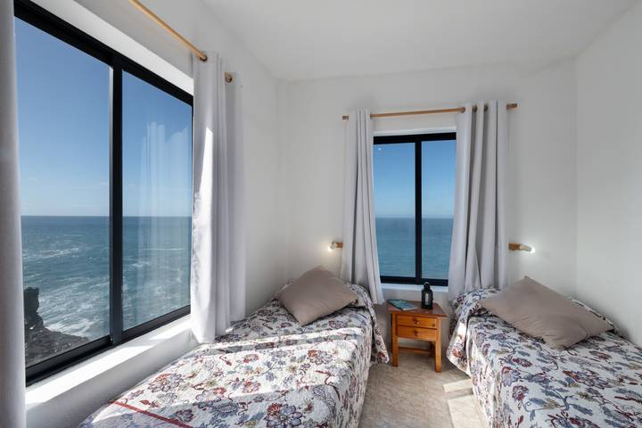 Apartamento entero, Apartamento 'La Bayana - 5' con vistas al mar, piscina compartida y Wi-Fi in Puerto Naos, Los Llanos de Aridane