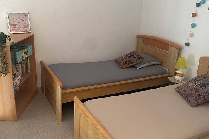 Gîte pour 4 personnes, avec balcon dans Plage Trestignel - 3