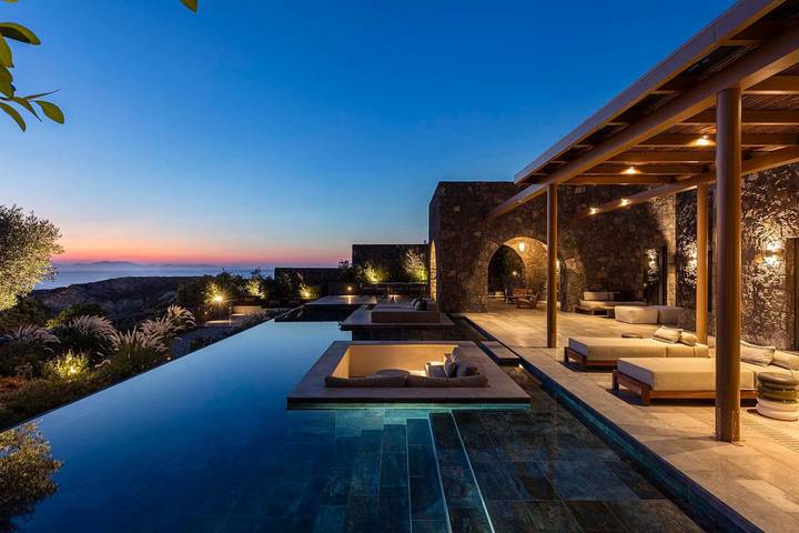 Villa for 10 people, with pool and ocean view as well as garden - 1