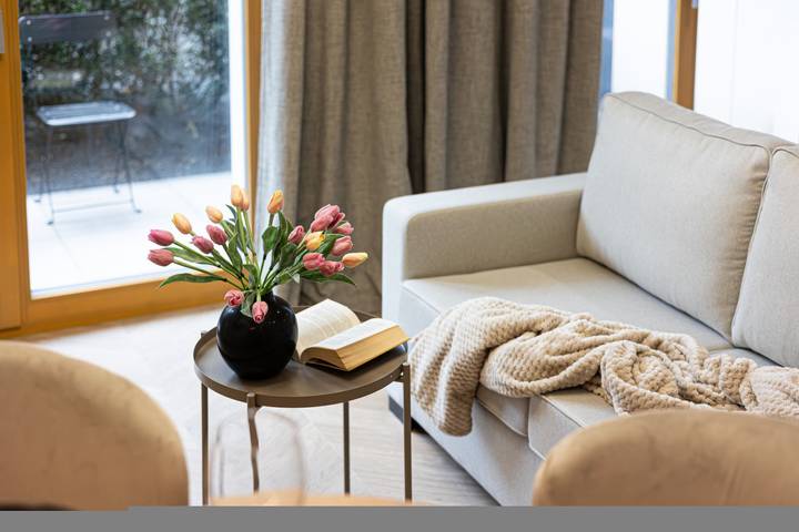Ferienwohnung für 3 Personen, mit Balkon und Garten, mit Haustier - 1