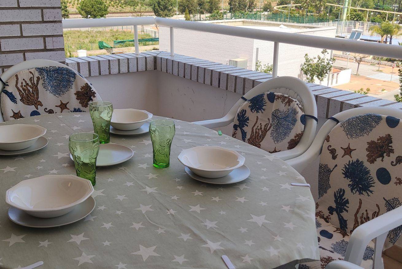 Apartamento entero, Acv - Marina Trebol Ii-2ª linea planta 4 3H in Marina d'Or, Oropesa del Mar