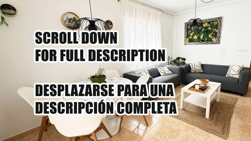 Apartamento vacacional entero, Apartamento de vacaciones para 5 personas con vistas al mar in Playa Villananitos (San Pedro del Pinatar), San Pedro del Pinatar
