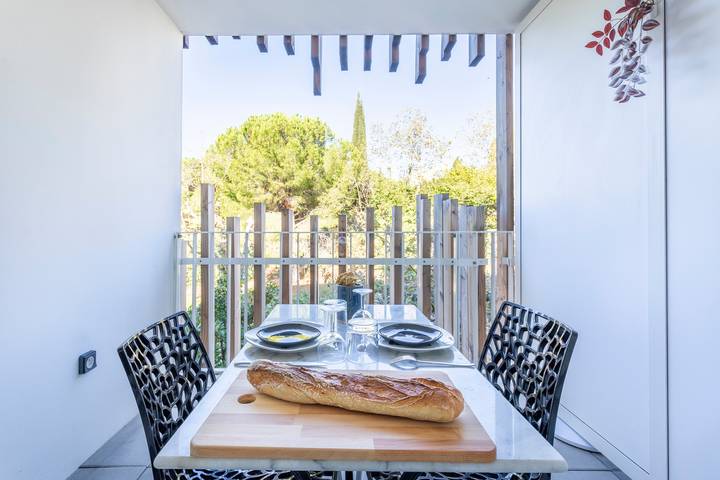 Ferienwohnung für 2 Personen, mit Balkon in Calanques - 4