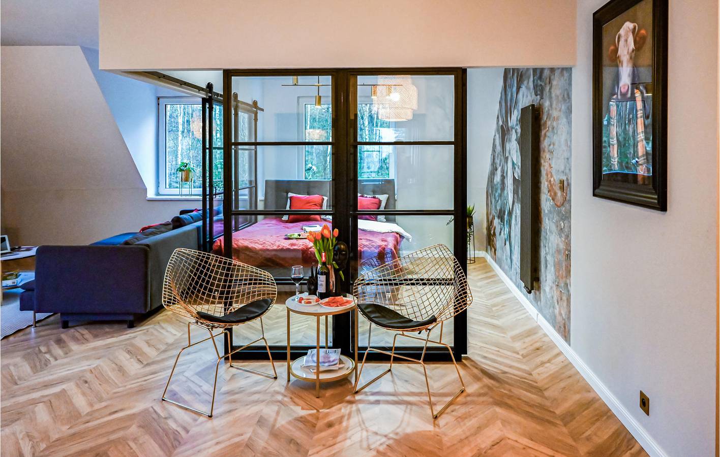 Ganze Ferienwohnung, Ferienwohnung für 8 Personen mit Terrasse in Stężyca, powiat kartuski