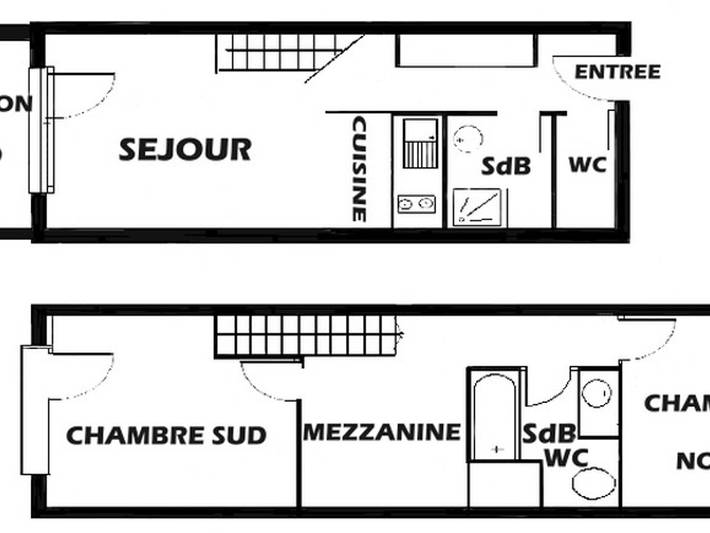 Apartamento entero, Apartamento mascotas, bonita vista - 8 pers. in Les Saisies, Albertville region