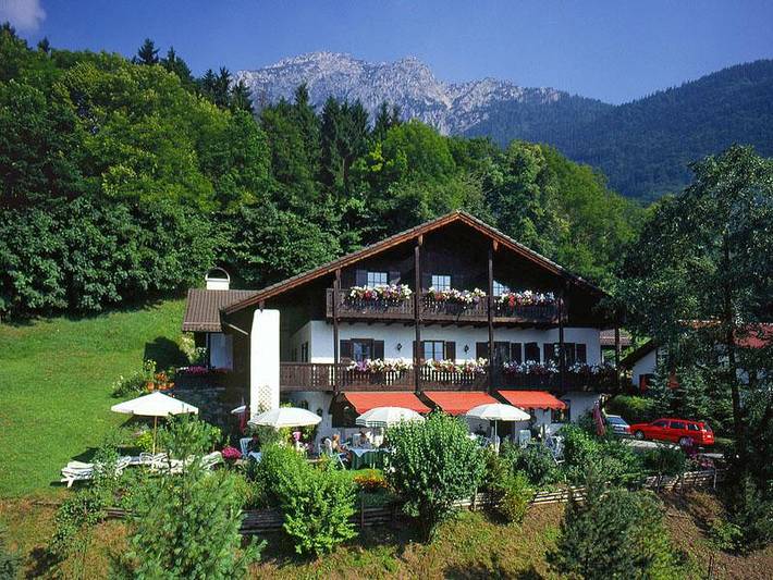 Hotel für 2 Personen, mit Balkon und Terrasse sowie Garten in Bad Reichenhall