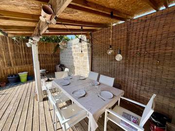 Gîte pour 6 personnes, avec jardin à Le Champ-Saint-Père