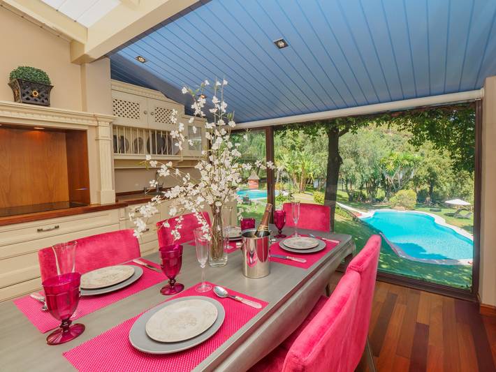 Finca für 6 Personen, mit Terrasse und Garten sowie Pool und Seeblick in Coín - 4