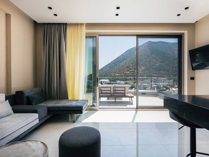 Ferienhaus für 7 Personen, mit Terrasse und Pool in Bali (Kreta) - 3