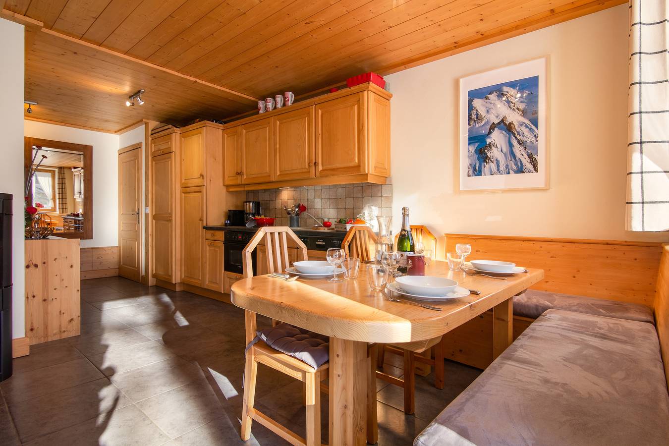 Appartement entier, Apt Arsene2 Mont Blanc view for 5 next to ski in Les Grandes Montets, Chamonix-Mont-Blanc